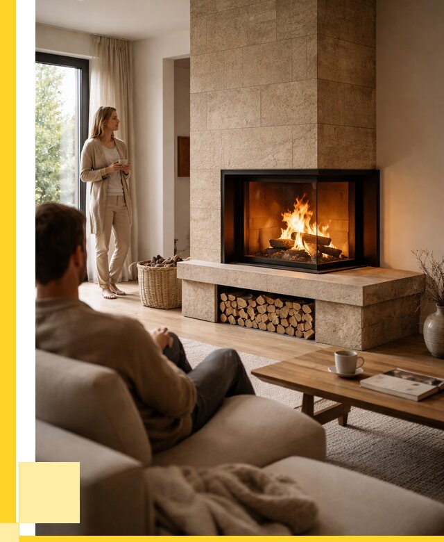 Угловые камины из кирпича установка в Железногорске от 153315 р. ЭриданЖлк