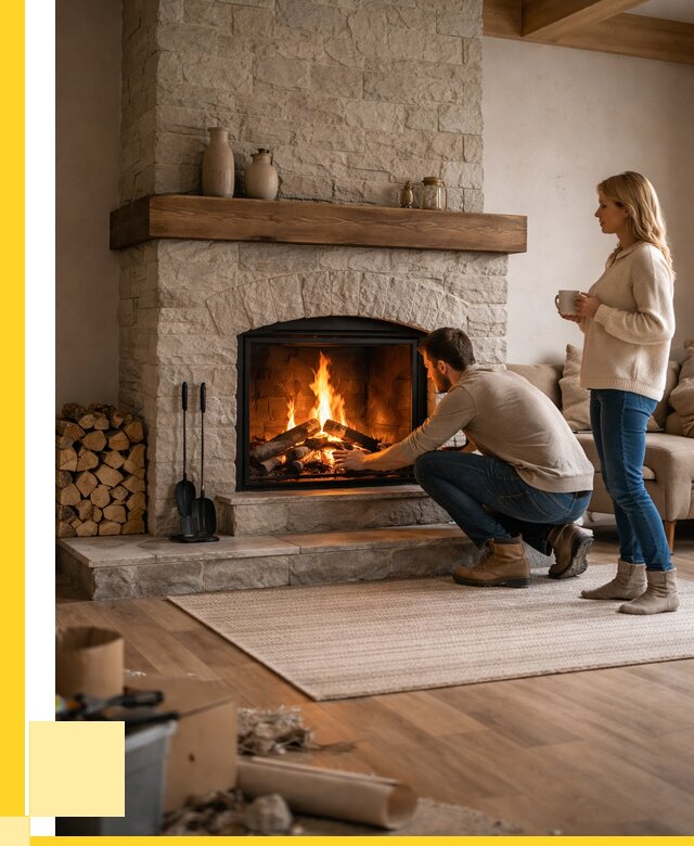 Камины для загородного дома в Железногорске от 357735 р., ЭриданЖлк