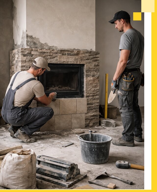 Камины под ключ в Железногорске: проект, изготовление и монтаж