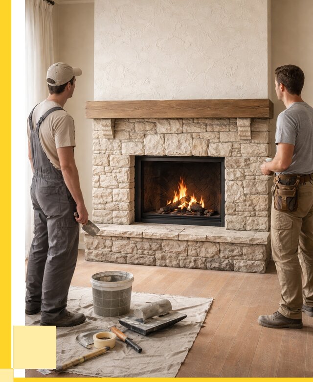 Отделка каминов в Железногорске от 6644 р. под ключ | ЭриданЖлк