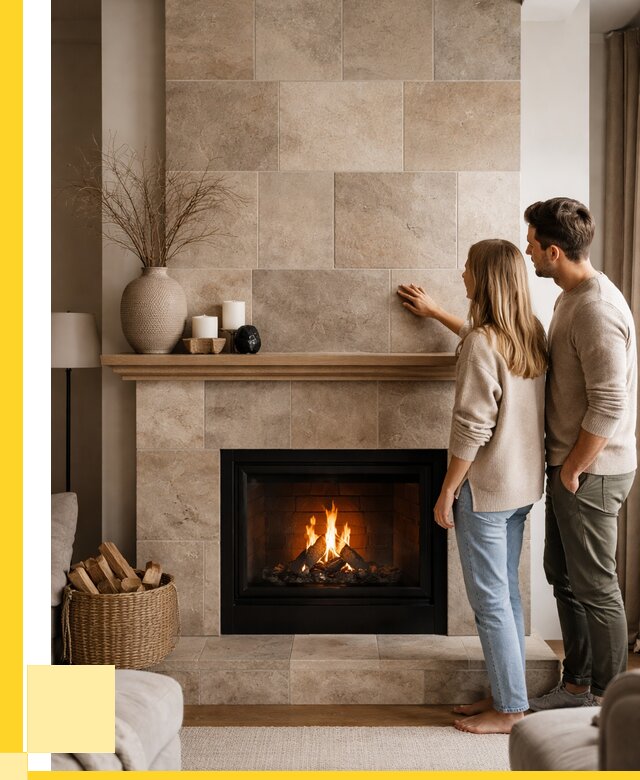 Облицовка каминов керамогранитом в Железногорске от 4599 р. | ЭриданЖлк