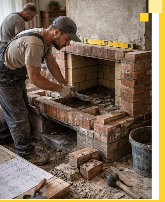 Изготовление и установка каминопечей под ключ в Железногорске