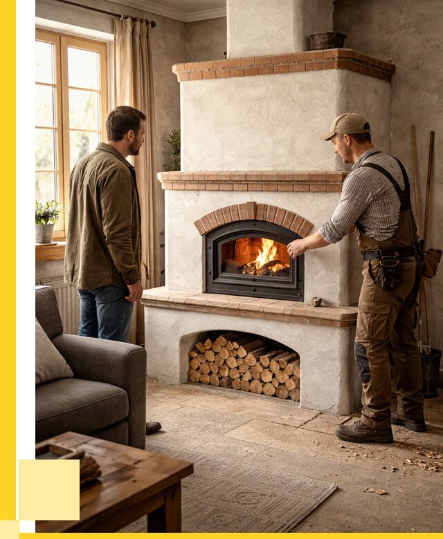 Печи камины в Железногорске: кирпичные, изразцовые от 61326 р. | ЭриданЖлк