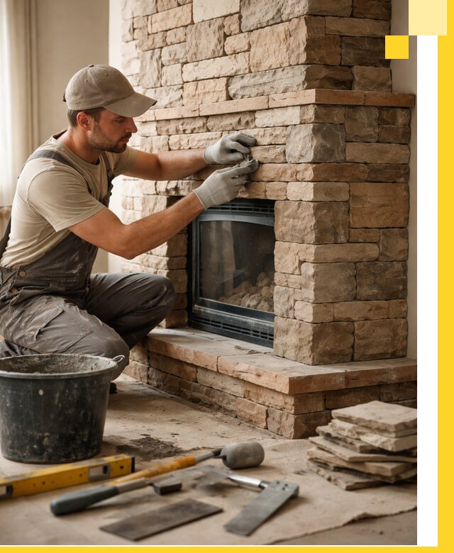 Проектирование и установка печей-каминов под ключ в Железногорске