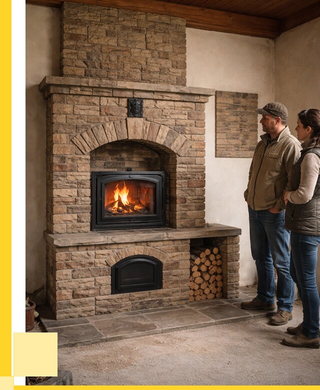 Кирпичная печь под ключ в Железногорске от 153315 р. | ЭриданЖлк