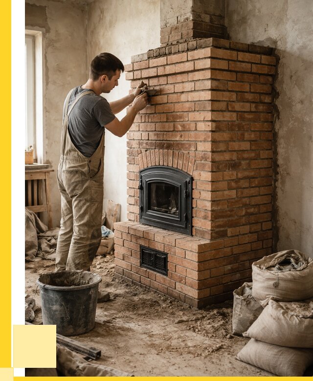 Строительство печей в Железногорске от 66437 р. под ключ, ЭриданЖлк