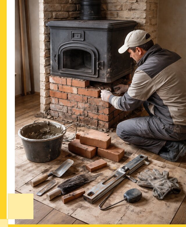 Ремонт печей в Железногорске от 12265 р., услуги печника ЭриданЖлк