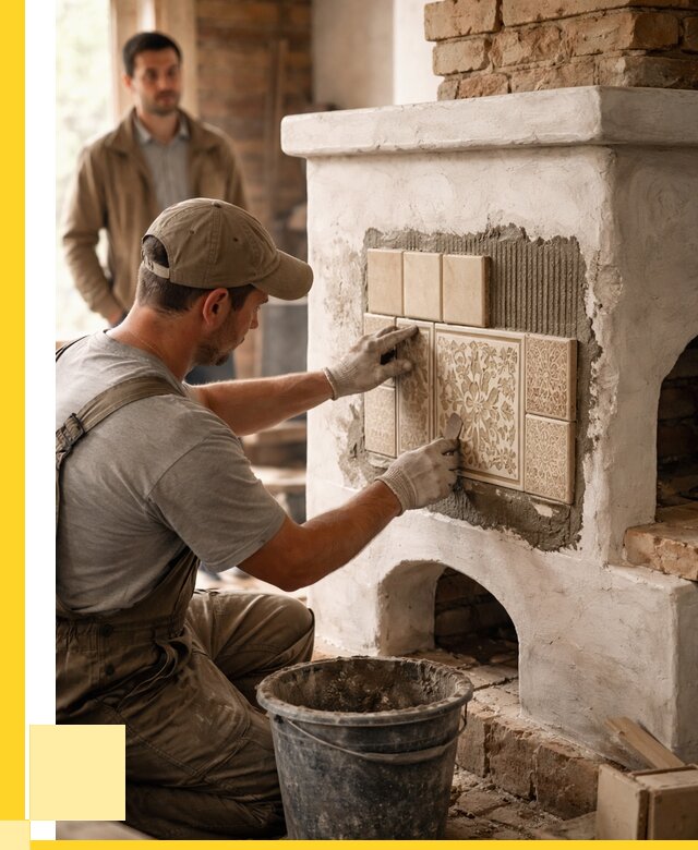 Отделка печей и банных печей в Железногорске от 35774 р. | ЭриданЖлк