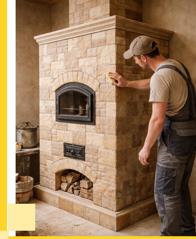 Облицовка печей в Железногорске от 4599 р. под ключ | ЭриданЖлк