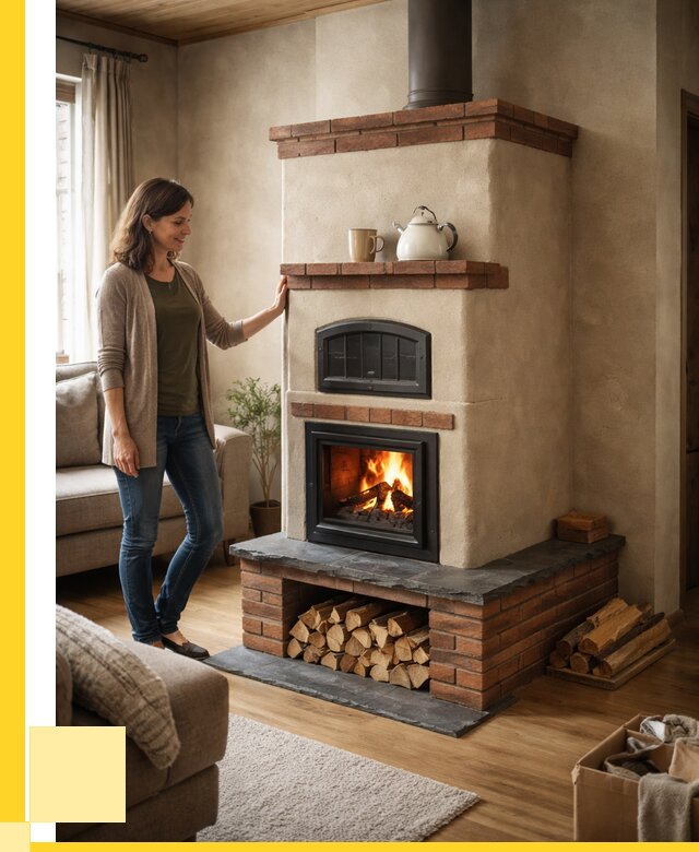 Печи шведки в Железногорске от 86879 р. | ЭриданЖлк — печь шведка