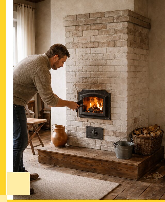 Печь голландка из кирпича в Железногорске от 86879 р. | ЭриданЖлк