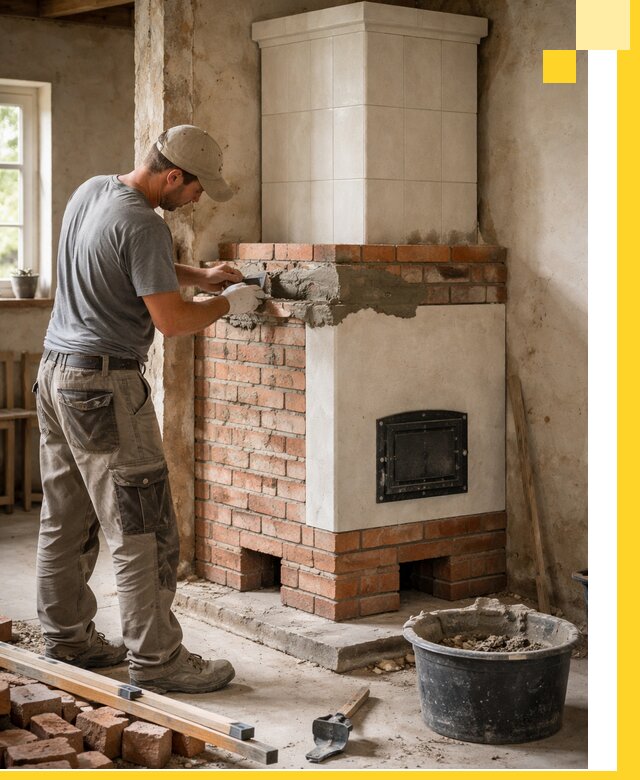 Изготовление и установка печей-голландок под ключ в Железногорске