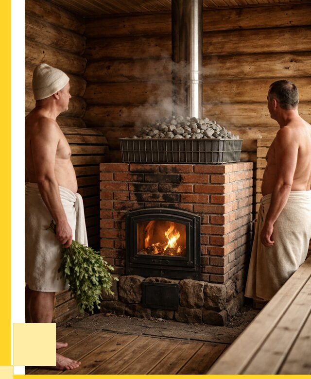 Печи для парной в Железногорске под ключ от 66437 р. - ЭриданЖлк