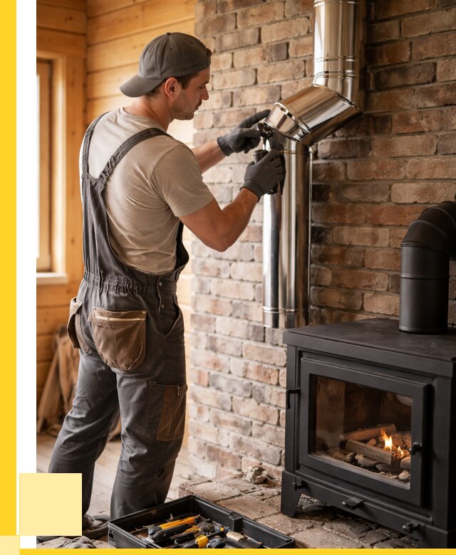 Монтаж дымоходов для печей в Железногорске от 7666 р. | ЭриданЖлк