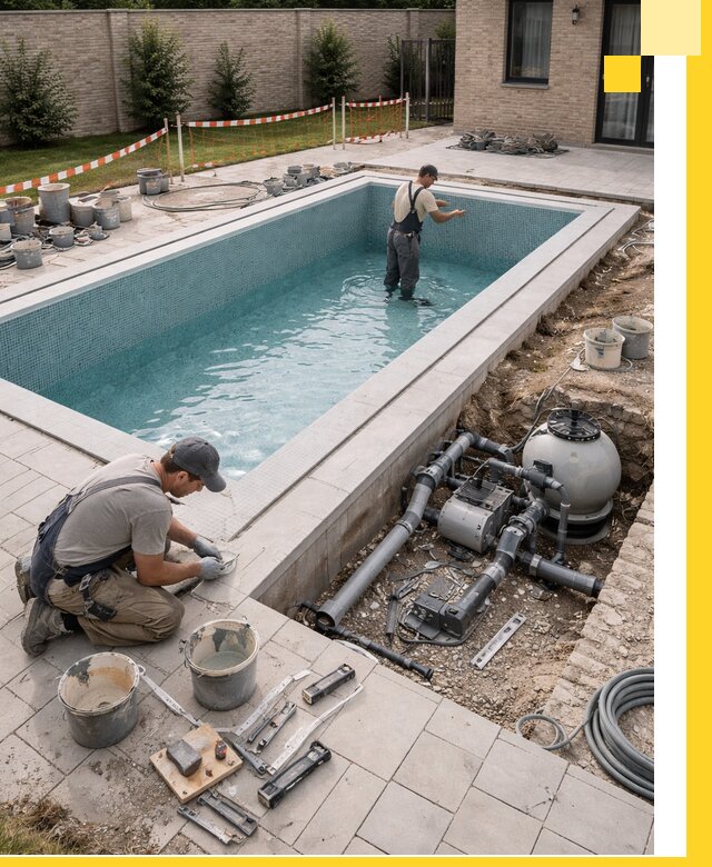 Строительство бассейнов под ключ в Железногорске: проекты и монтаж