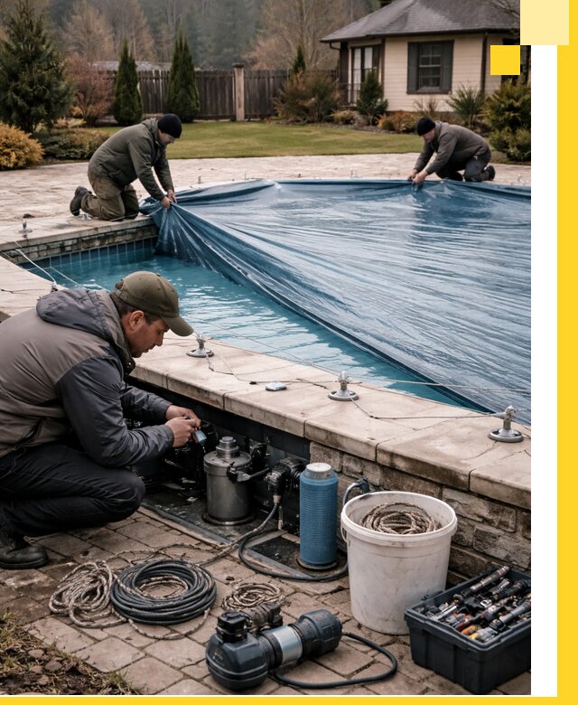 Консервация бассейнов в Железногорске: подготовка к длительному хранению