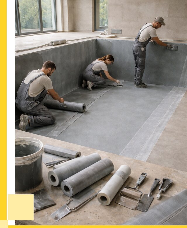 Гидроизоляция бассейнов в Железногорске от 2044 р., ЭриданЖлк