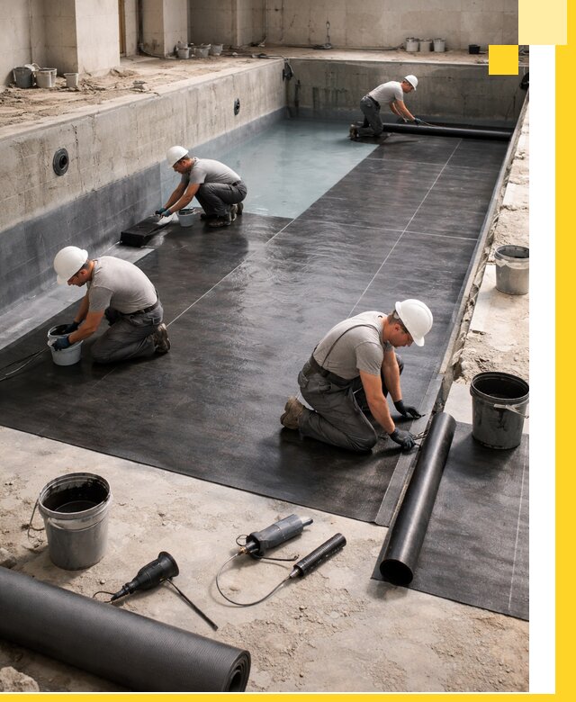 Профессиональная гидроизоляция бассейнов и чаш в Железногорске под ключ