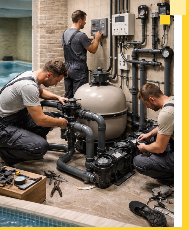 Комплексное оборудование для бассейнов под ключ в Железногорске