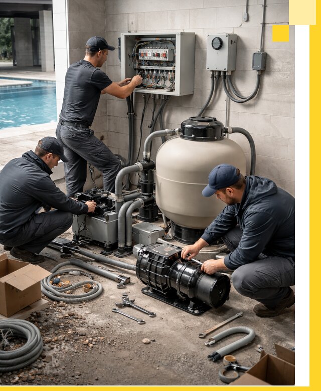 Профессиональный монтаж оборудования для бассейнов в Железногорске