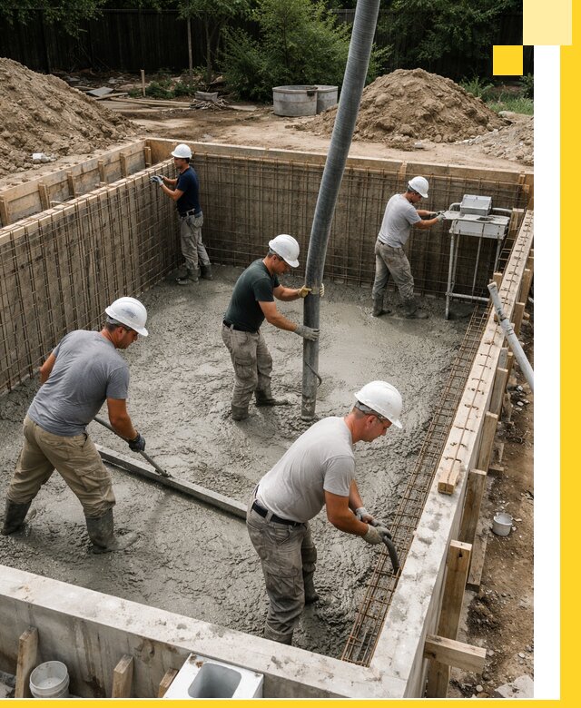 Строительство бетонных бассейнов под ключ в Железногорске