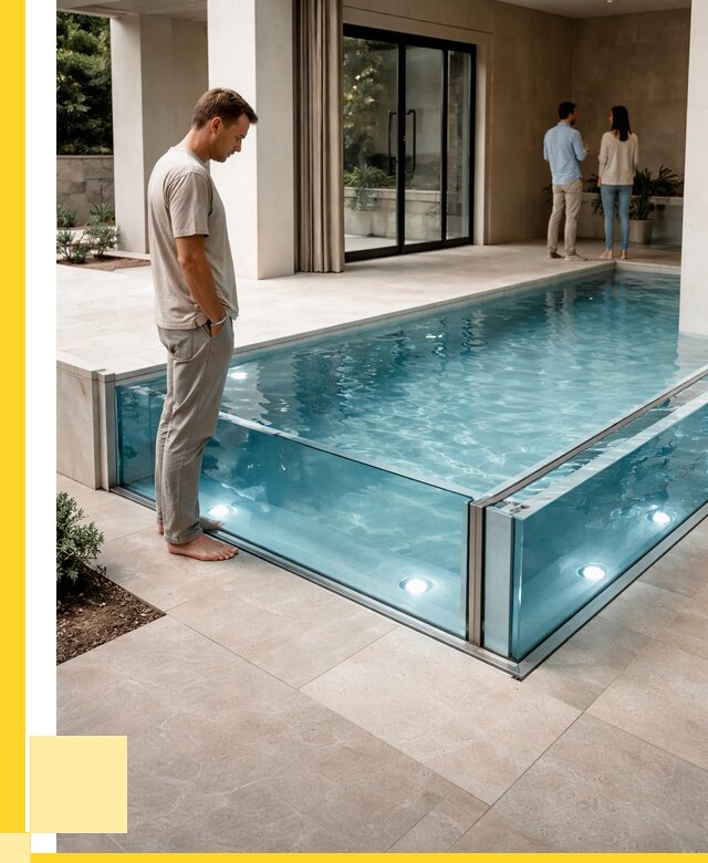 Стеклянные бассейны в Железногорске от 1226520 р. | ЭриданЖлк — мозаика