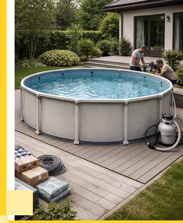 Купить каркасные бассейны в Железногорске от 45995 р. | ЭриданЖлк