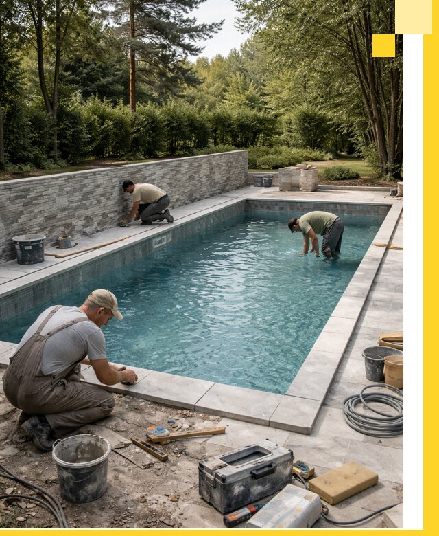 Проектирование и строительство частных бассейнов в Железногорске