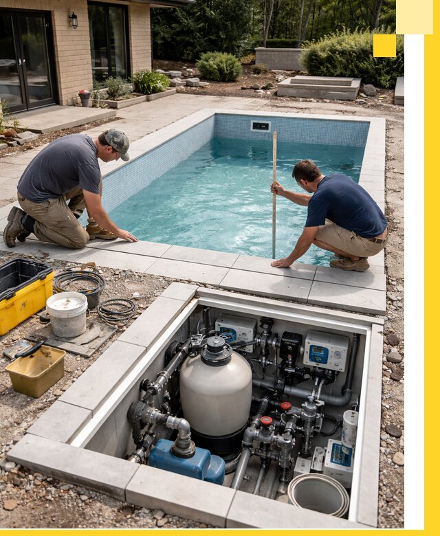 Строительство качественных домашних бассейнов под ключ в Железногорске