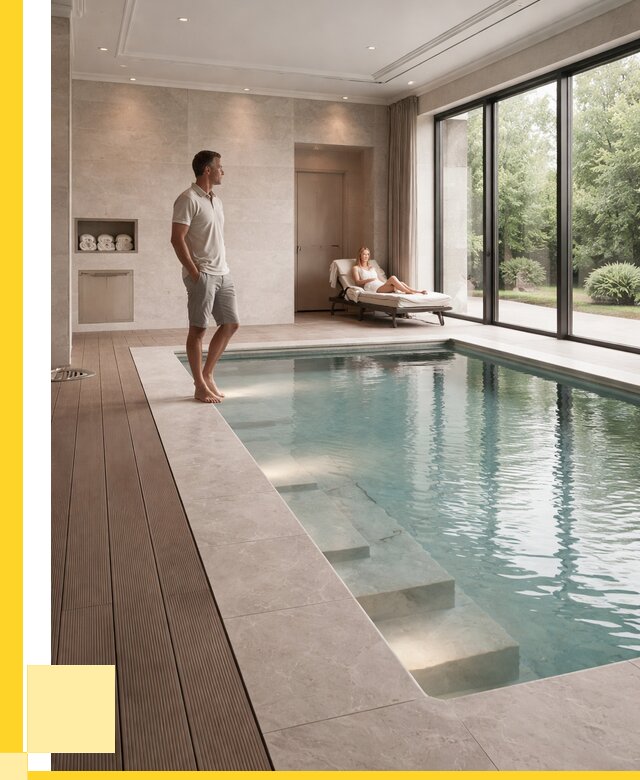 Бассейны в коттедже под ключ в Железногорске от 1226520 р. | ЭриданЖлк