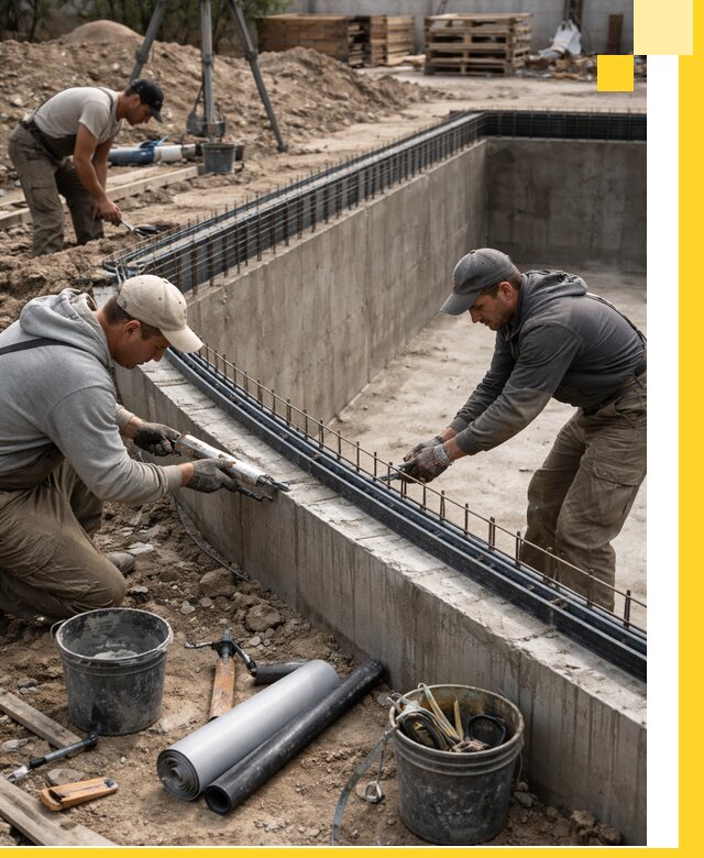 Качественный монтаж чаши бассейна в Железногорске под ключ с гарантией