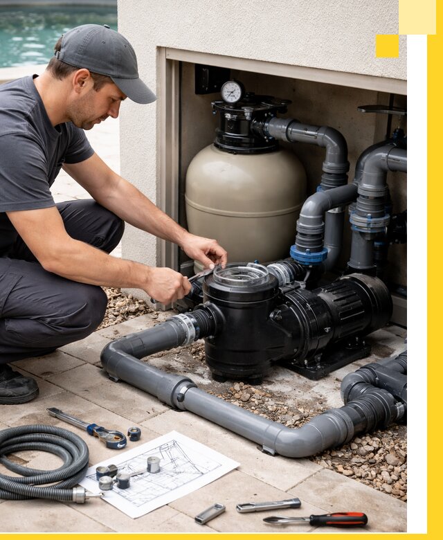 Поставка, монтаж и сервис насосов для бассейнов в Железногорске