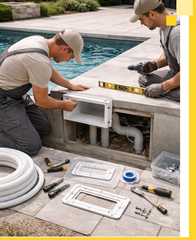 Поставка и установка скиммеров для бассейнов в Железногорске