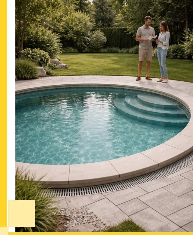 Круглые каркасные бассейны купить в Железногорске от 255525 р. | ЭриданЖлк