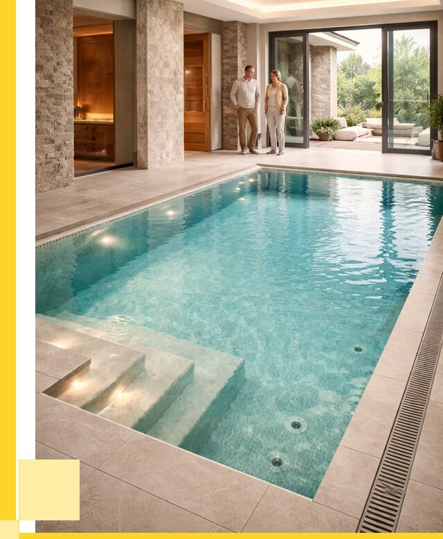 Бассейн во дворе в Железногорске: проект, отделка от 1226520 р. | ЭриданЖлк