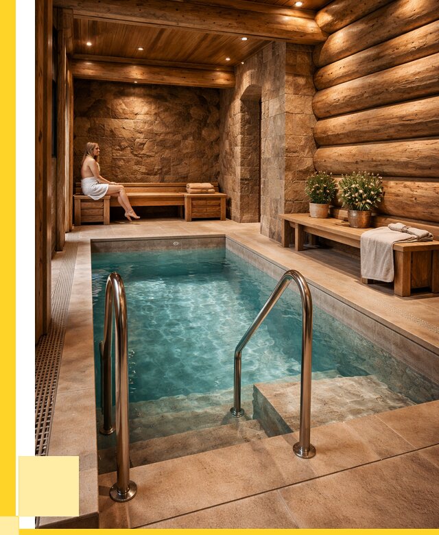 Аренда бани с бассейном в Железногорске от 1533150 р. | ЭриданЖлк