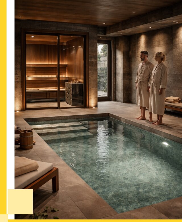 Сауна с большим бассейном в Железногорске от 1226520 р. ЭриданЖлк