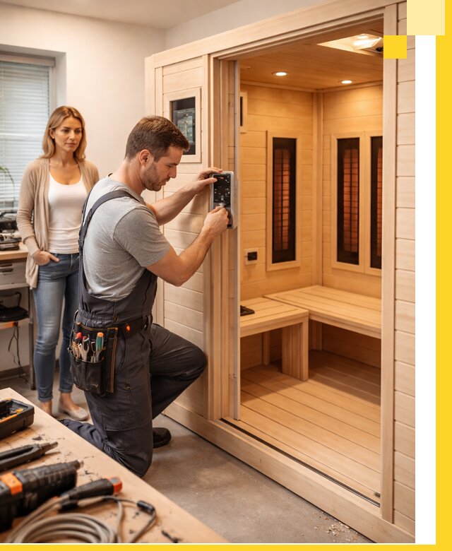 Инфракрасные сауны под ключ в Железногорске продажа и установка