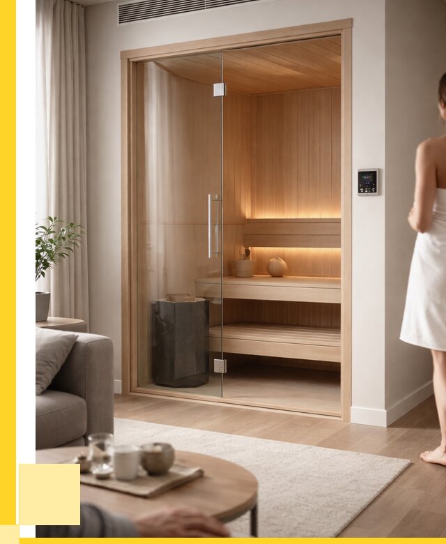 Сауна в квартире под ключ в Железногорске от 122652 р. ЭриданЖлк