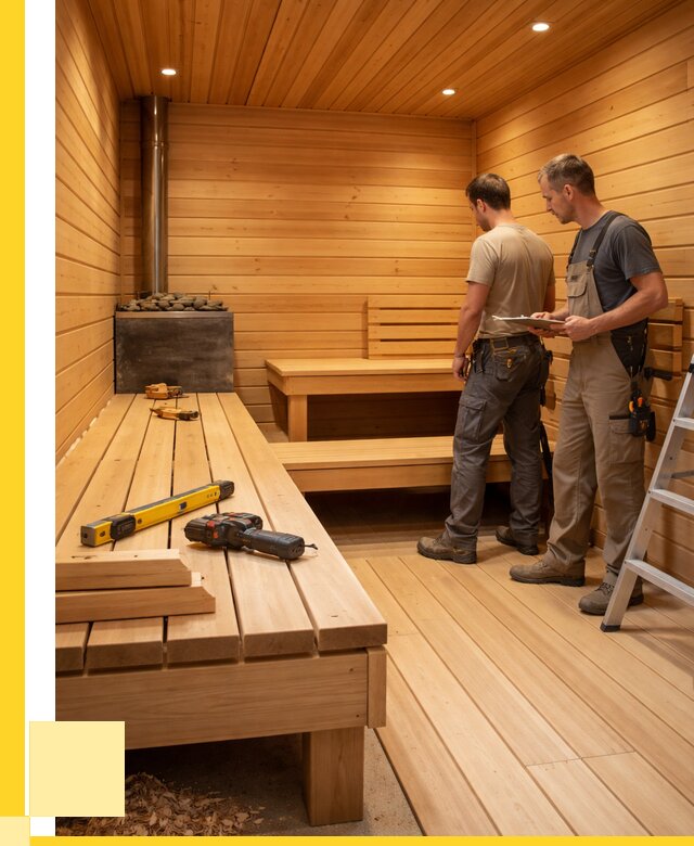 Отделка бань и саун в Железногорске по цене от 4599 р. | ЭриданЖлк