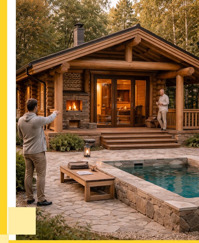 Проекты бань и хамам в Железногорске от 25553 р. | ЭриданЖлк