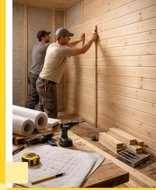 Обшивка бани вагонкой в Железногорске от 1227 р., ЭриданЖлк