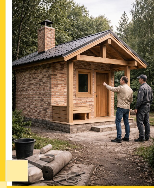 Кирпичные бани и печи в Железногорске от 357735 р. | ЭриданЖлк