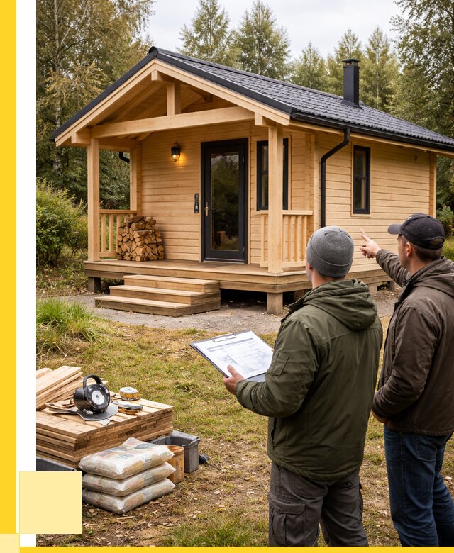 Каркасные бани под ключ в Железногорске от 306630 р. | ЭриданЖлк