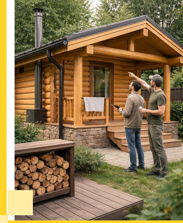 Бани для дачи под ключ в Железногорске от 255525 р. | ЭриданЖлк