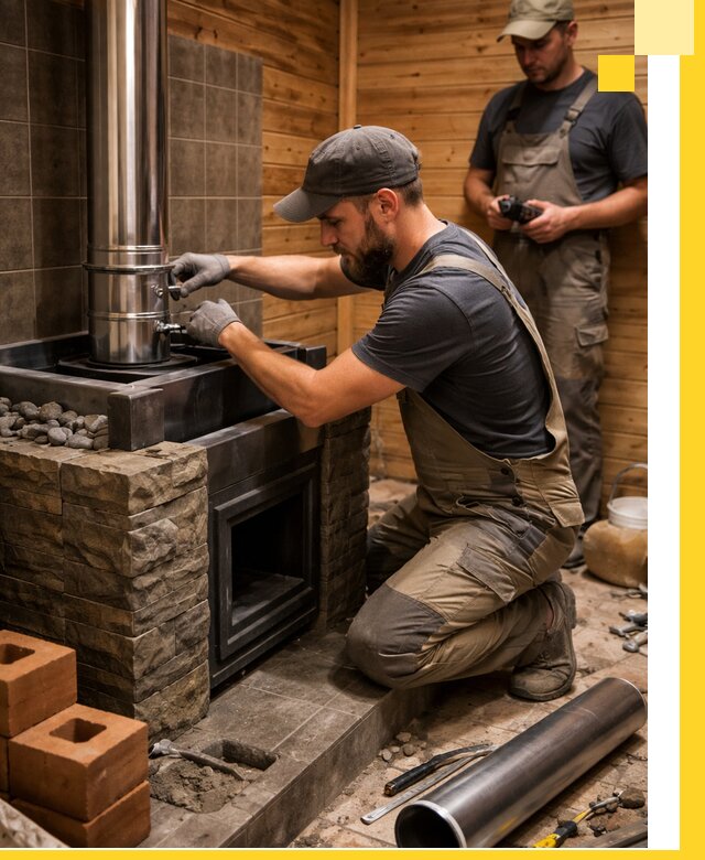 Изготовление и установка банных печей под ключ в Железногорске