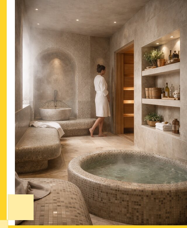 Строительство бани с хамамом в Железногорске от 766575 р. | ЭриданЖлк