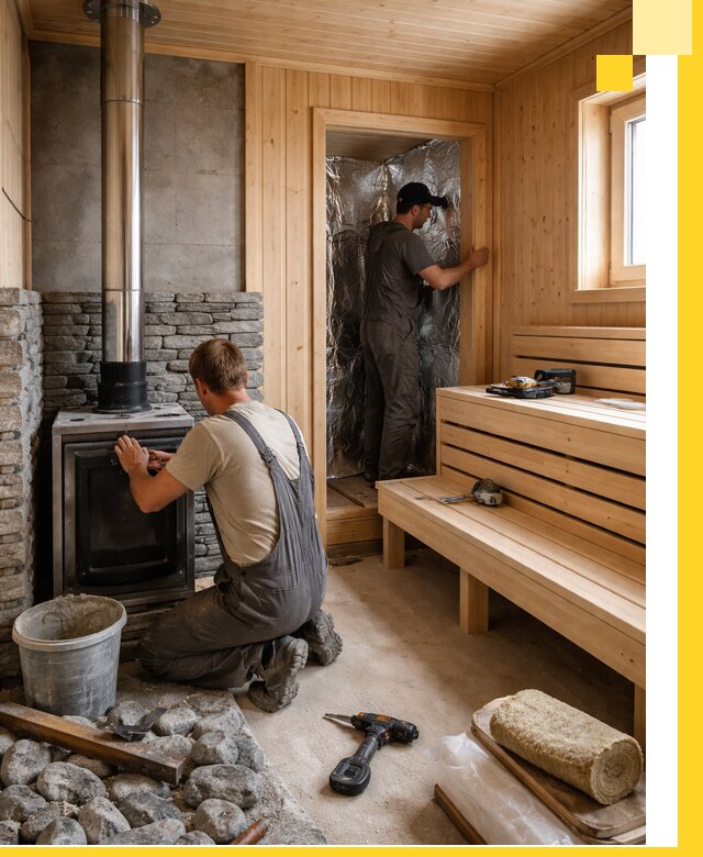 Строительство и изготовление бань под ключ в Железногорске