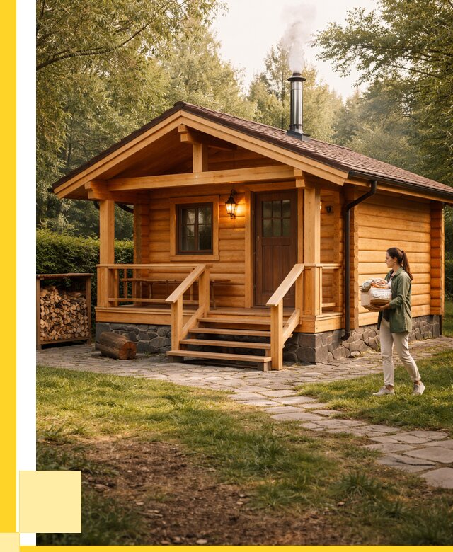 Купить баню под ключ в Железногорске от 664365 р. | ЭриданЖлк