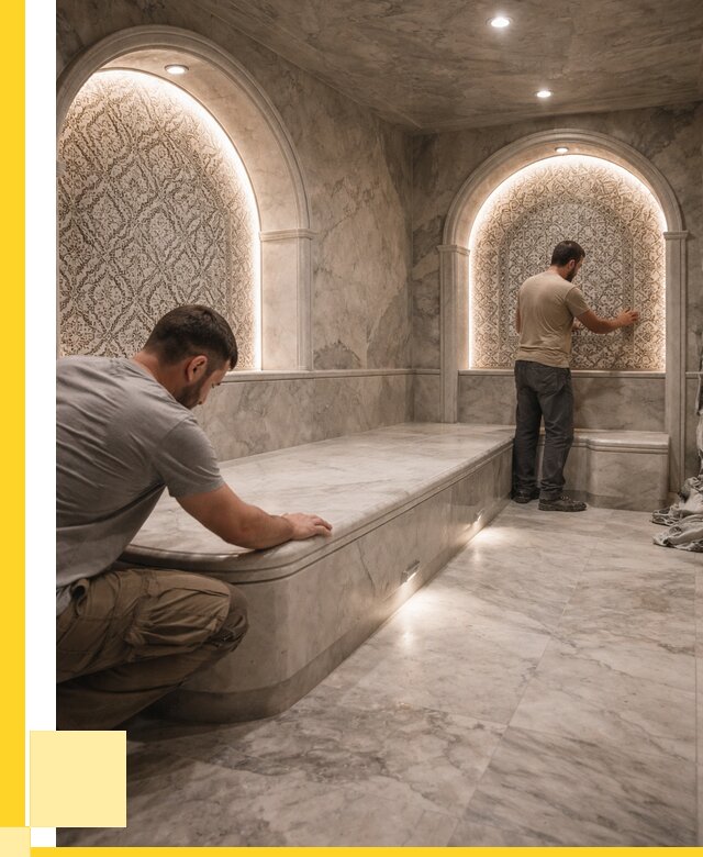 Турецкие бани под ключ в Железногорске от 255525 р. | ЭриданЖлк